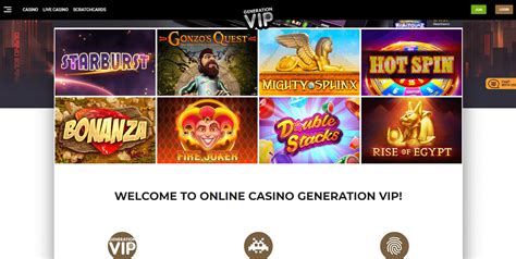 generation vip casino login